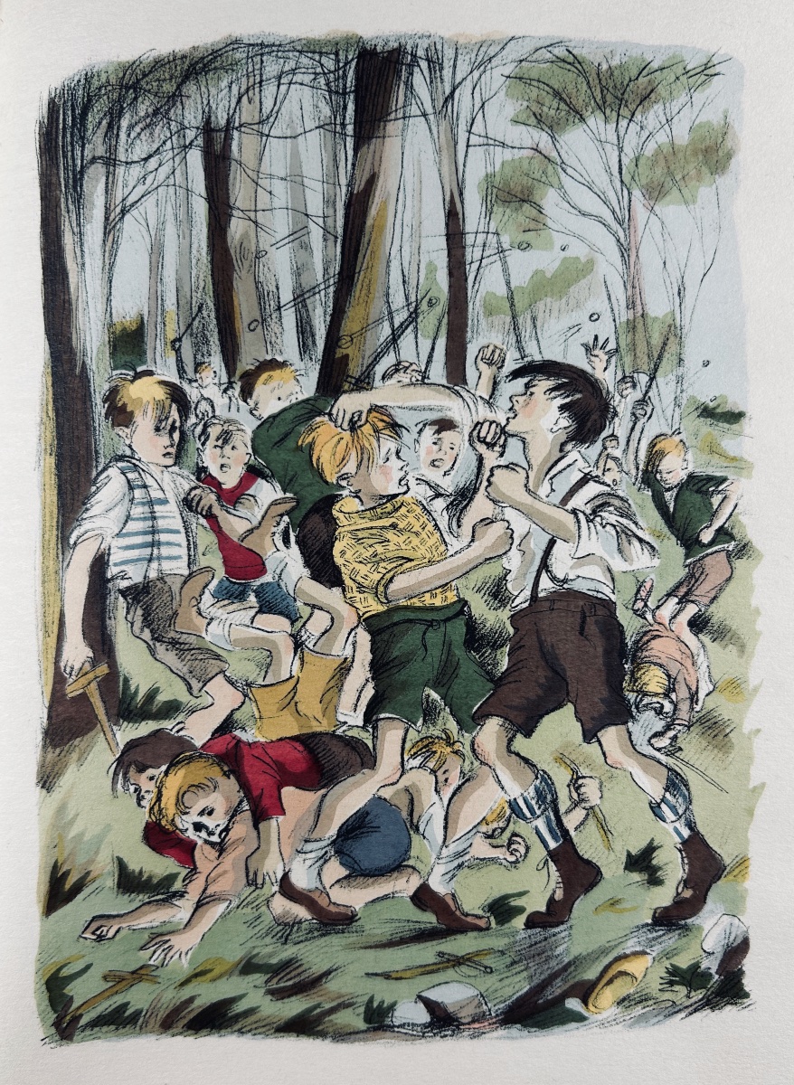 PERGAUD  - La guerre des Boutons, roman de ma douzième année. Éditions Terre  Latine, 1960.-photo-4