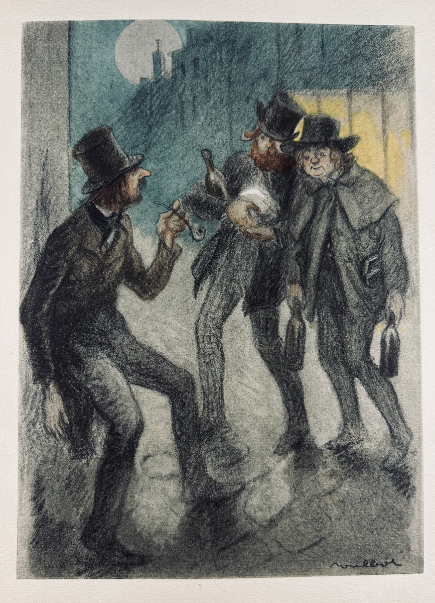 [poulbot] - Murger - Scenes From A Bohemian Life. Colbert, 1946, With An Illustration By Poulbot.-photo-4