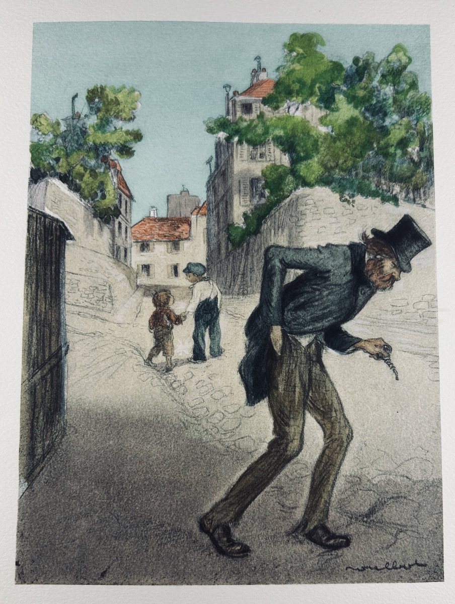 [poulbot] - Murger - Scenes From A Bohemian Life. Colbert, 1946, With An Illustration By Poulbot.-photo-2