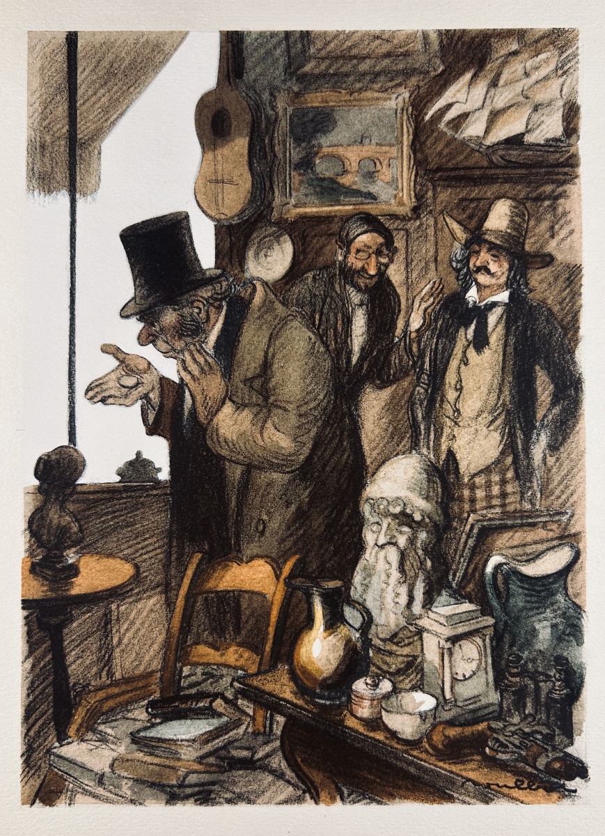 [poulbot] - Murger - Scenes From A Bohemian Life. Colbert, 1946, With An Illustration By Poulbot.-photo-4
