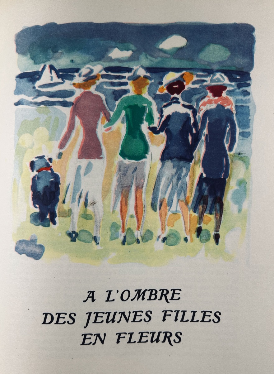 Proust (marcel) - In Search Of Lost Time. Gallimard, 1947, Illustrated By Van Dongen.-photo-4