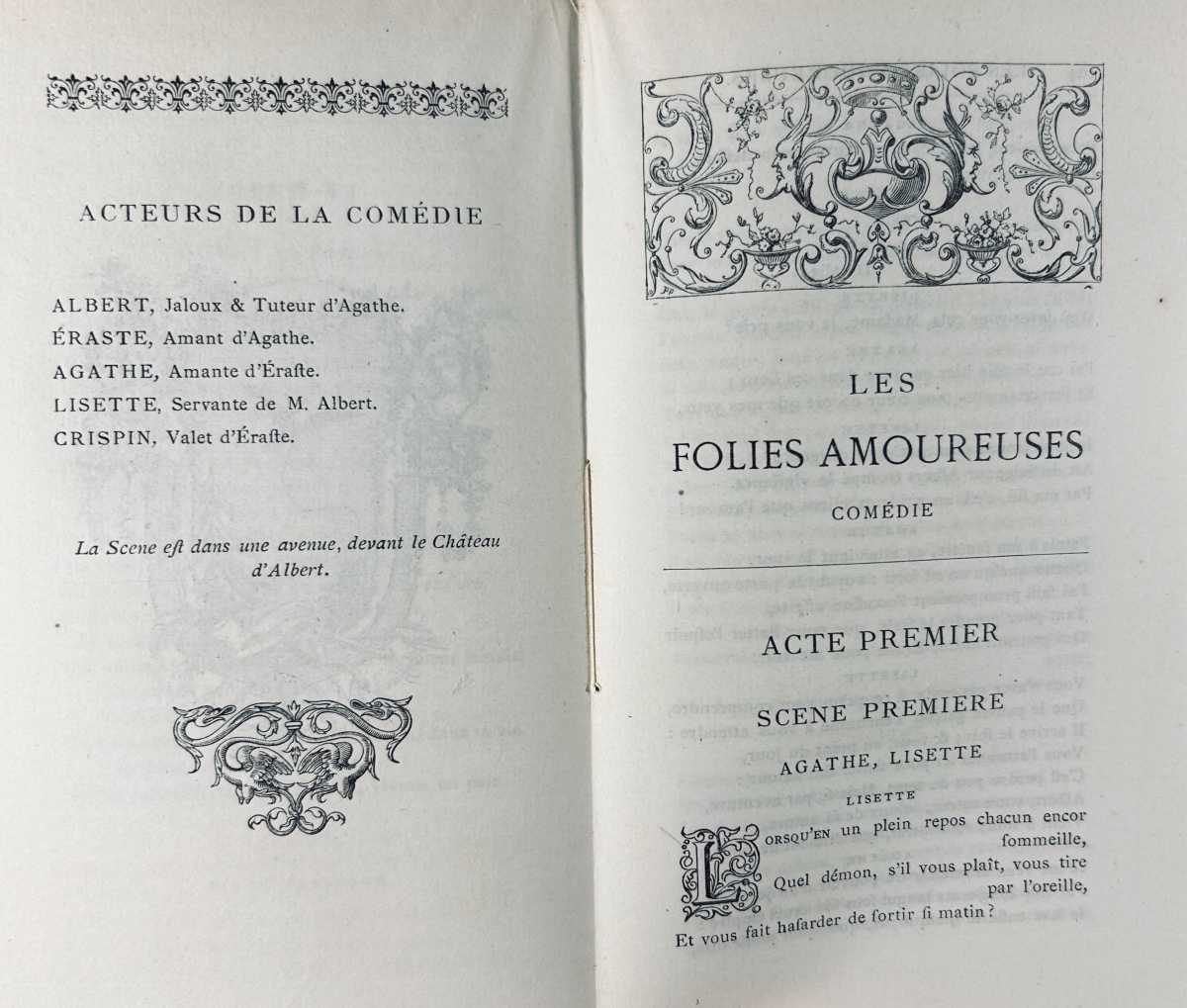 Regnard - Selected Plays. Delarue, Circa 1900, Bibliophile Edition On Large-format Paper, To Be Bound.-photo-2