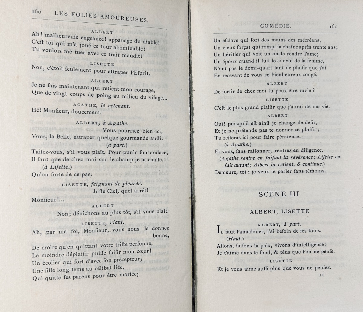 Regnard - Selected Plays. Delarue, Circa 1900, Bibliophile Edition On Large-format Paper, To Be Bound.-photo-3