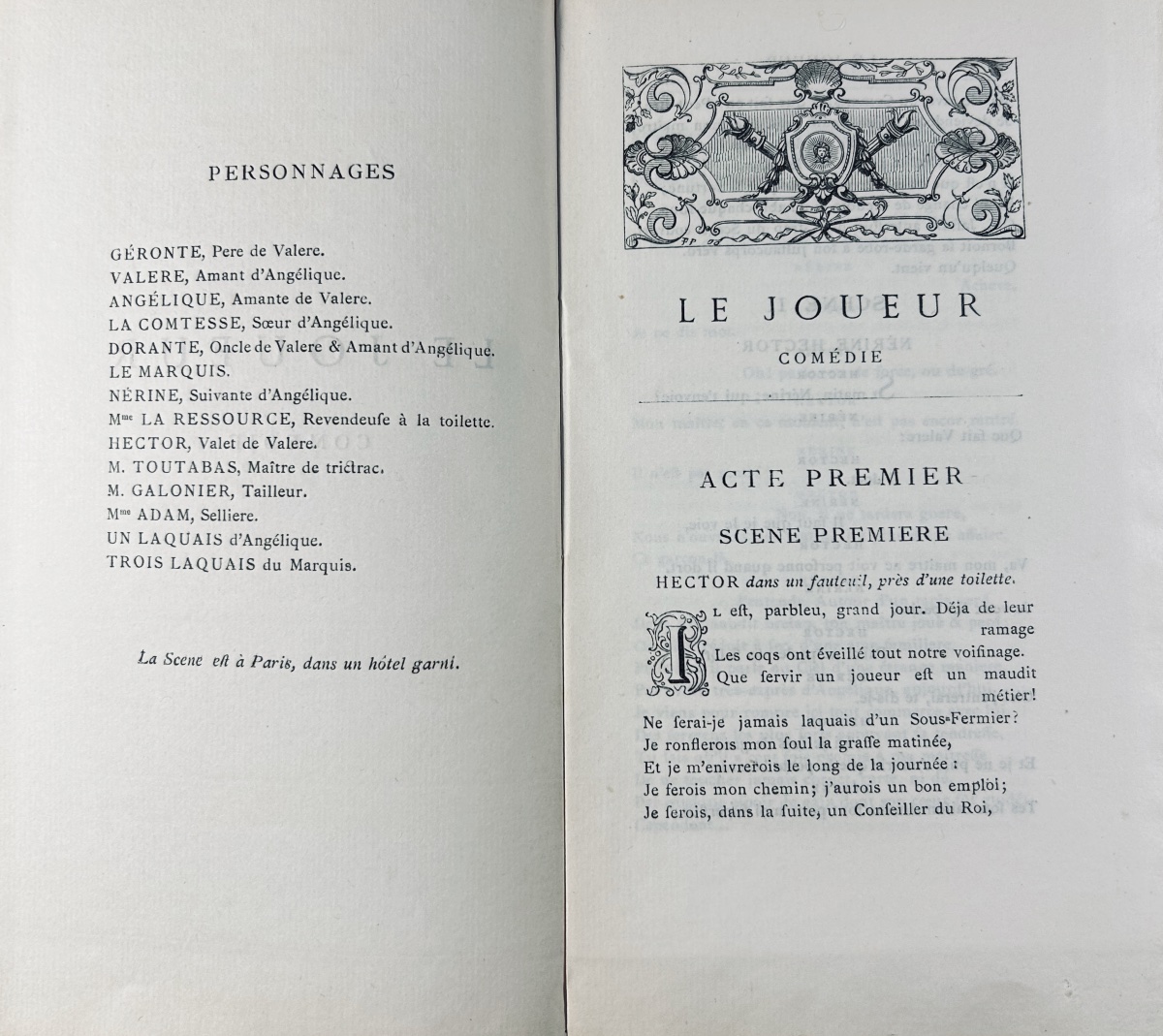 Regnard - Selected Plays. Delarue, Circa 1900, Bibliophile Edition On Large-format Paper, To Be Bound.-photo-5