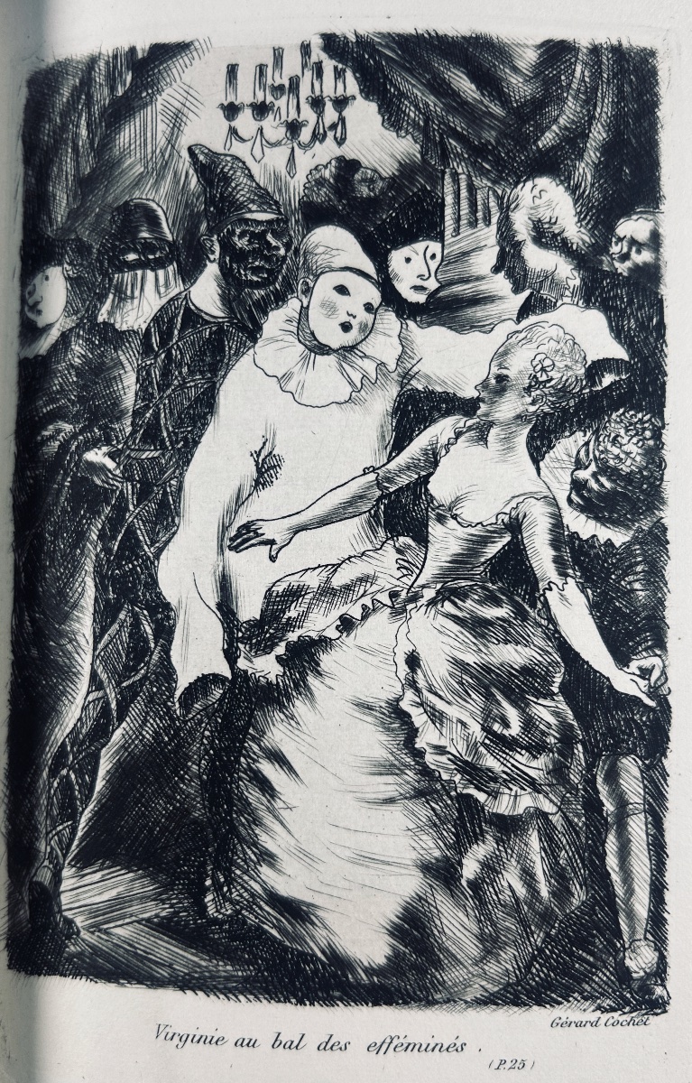 Restif De La Bretonne - Nights In Paris. A Week Of Nightlife. Twenty Nights In Paris. 1930.-photo-4