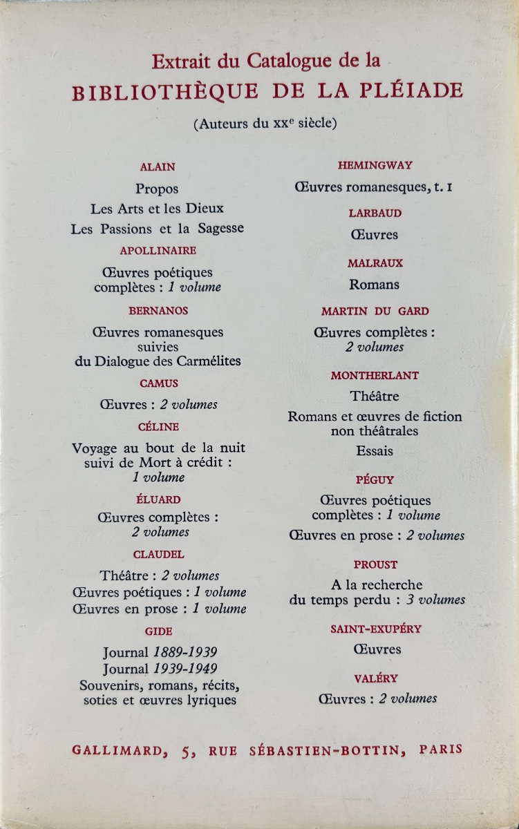 SÉGALAT (Roger-Jean) - Album Éluard. Éditions Gallimard, 1968, reliure d'éditeur avec jaquette.-photo-3