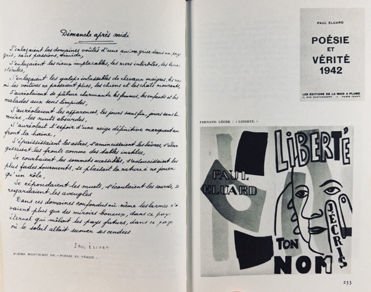 SÉGALAT (Roger-Jean) - Album Éluard. Éditions Gallimard, 1968, reliure d'éditeur avec jaquette.-photo-1