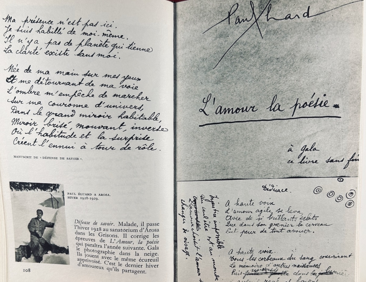 SÉGALAT (Roger-Jean) - Album Éluard. Éditions Gallimard, 1968, reliure d'éditeur avec jaquette.-photo-4