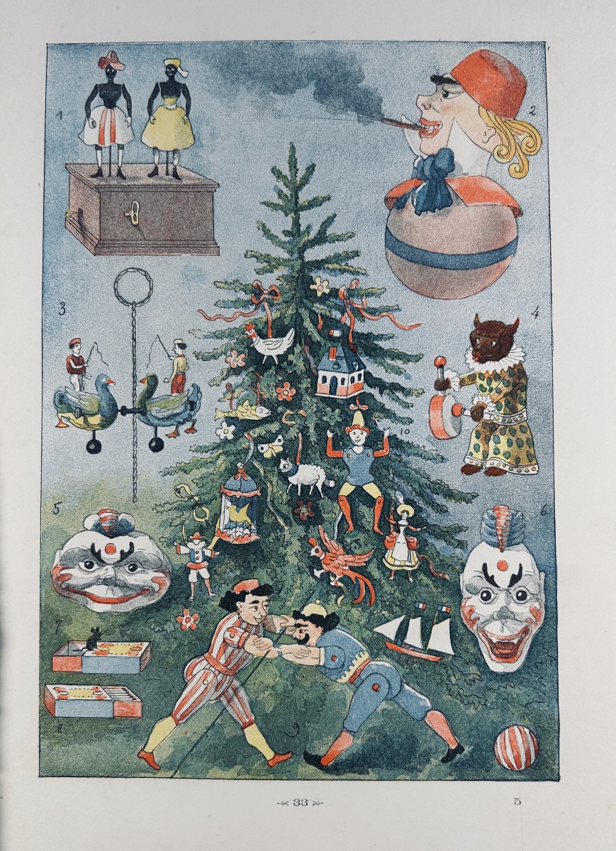 TISSANDIER (Gaston) - Jeux et jouets du jeune âge. Masson, 1880, cartonnage d'éditeur.-photo-2