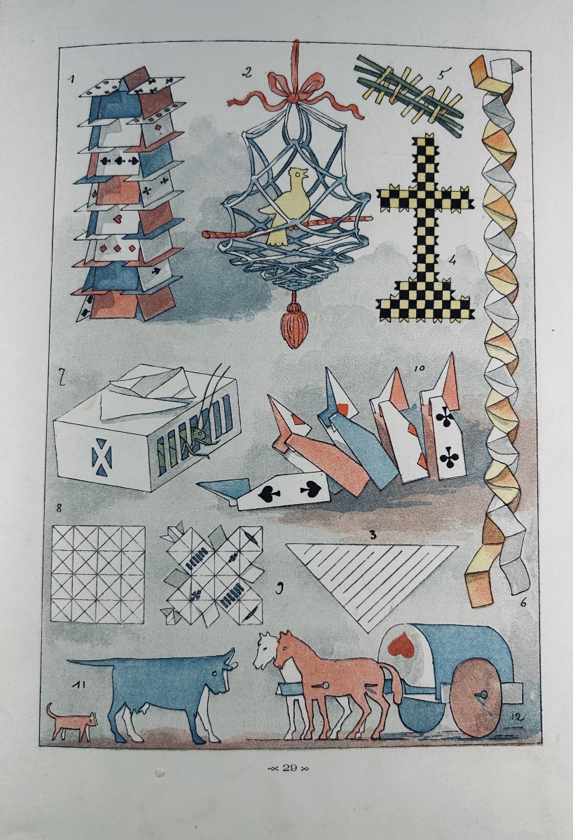 TISSANDIER (Gaston) - Jeux et jouets du jeune âge. Masson, 1880, cartonnage d'éditeur.-photo-4