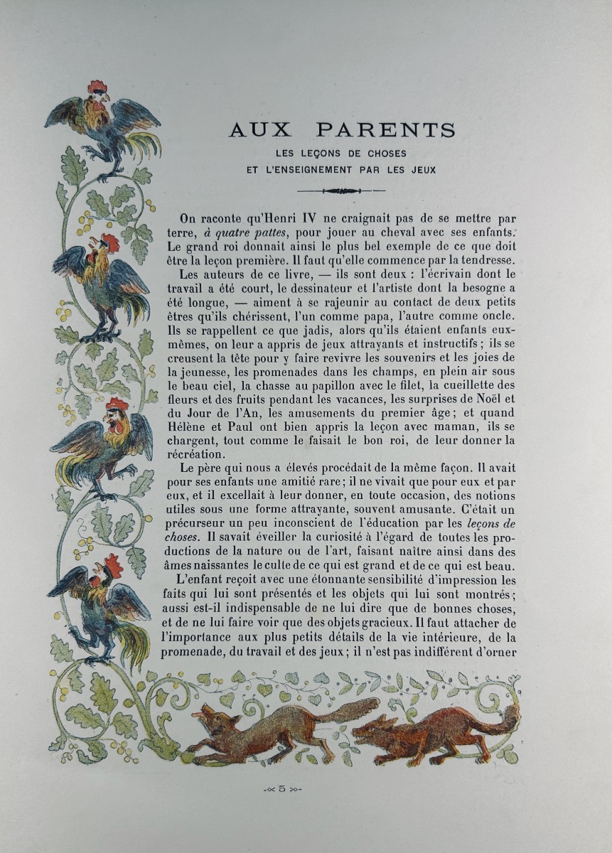 TISSANDIER (Gaston) - Jeux et jouets du jeune âge. Masson, 1880, cartonnage d'éditeur.-photo-7