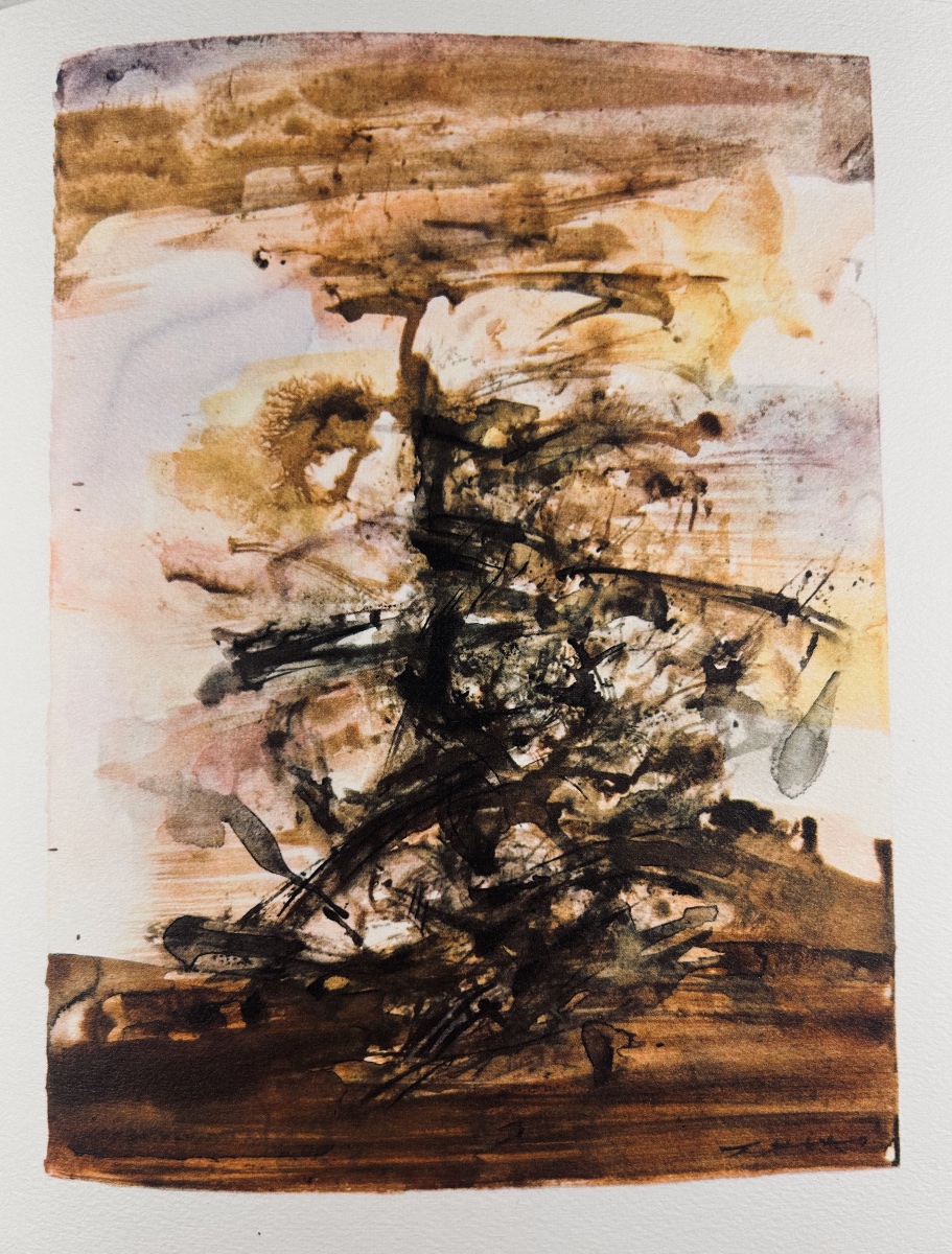 [ZAO-WOU-KI] - RIMBAUD (Arthur) - Les illuminations. Club Français du Livre, 1966. En feuilles.-photo-2