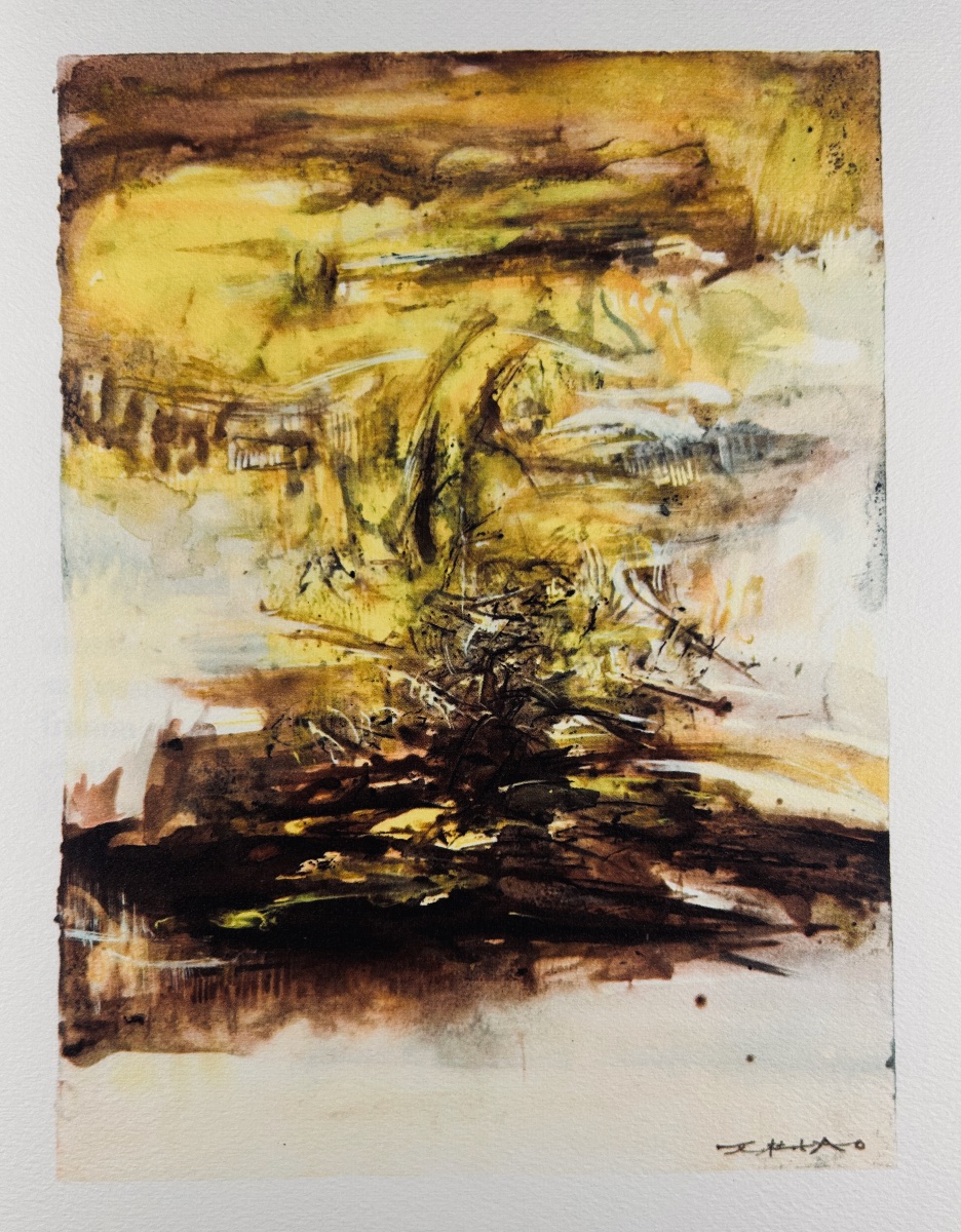 [ZAO-WOU-KI] - RIMBAUD (Arthur) - Les illuminations. Club Français du Livre, 1966. En feuilles.-photo-3
