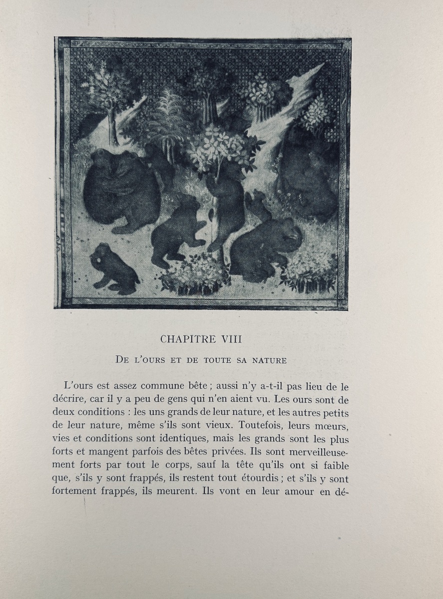 Bossuat (robert And André) - *the Book Of Hunting* By Gaston Phoebus. Nourry, 1931, Paperback.-photo-2