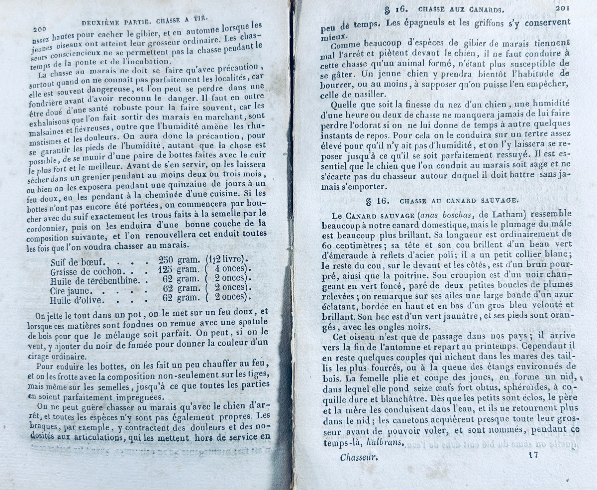 Boyard De Mersan—a New Comprehensive Manual For Hunters: Secrets And Tricks, Roret, 1853.-photo-8