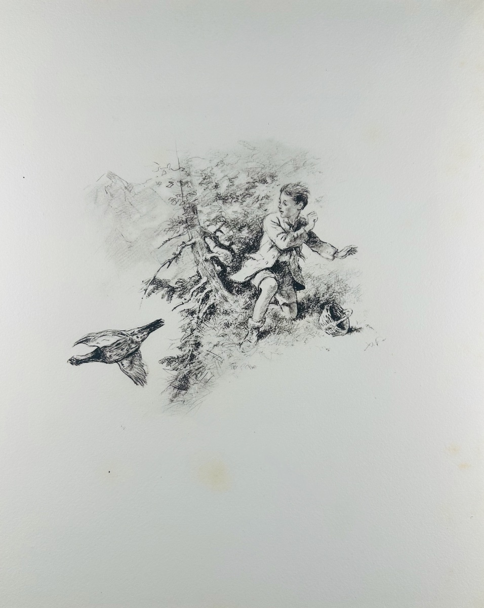 Doyen - Old Hunting Traditions In The Loudun Region. Crépin-leblond, 1947, Illustrations By Xavier De Poret.-photo-3