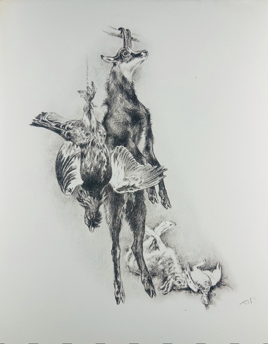 Doyen - Old Hunting Traditions In The Loudun Region. Crépin-leblond, 1947, Illustrations By Xavier De Poret.-photo-5