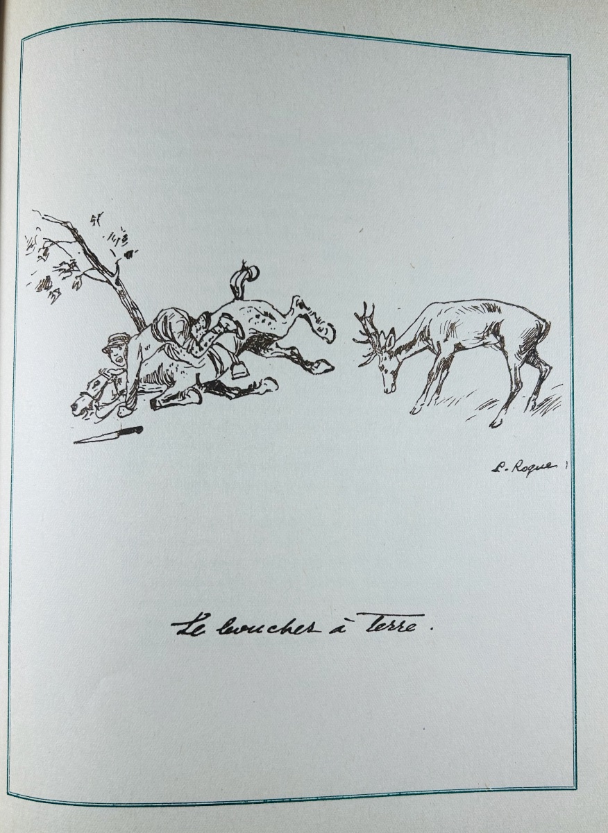 DOYEN (Henry) - Vieille vénerie en Loudunais. Chez Crépin-Leblond, 1947, illustré par Roque.-photo-4