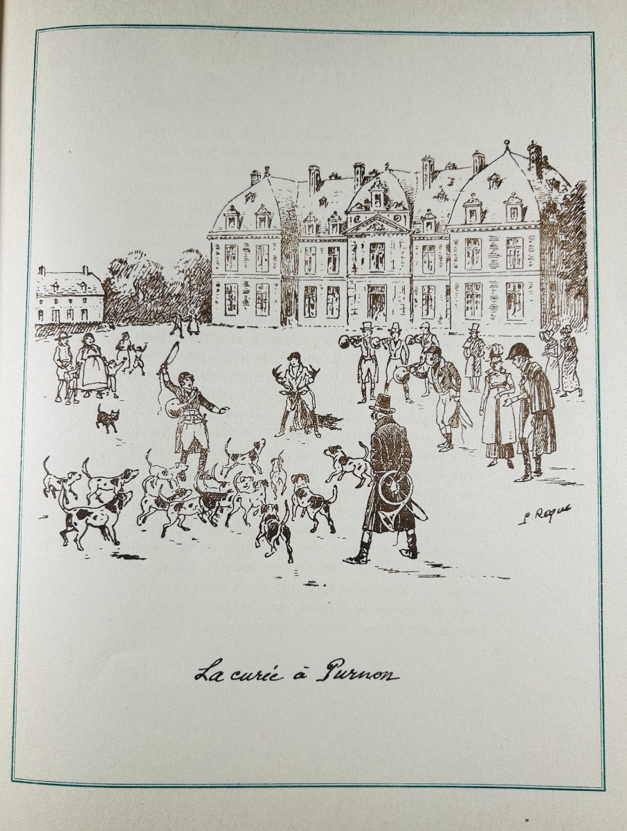 DOYEN (Henry) - Vieille vénerie en Loudunais. Chez Crépin-Leblond, 1947, illustré par Roque.-photo-3