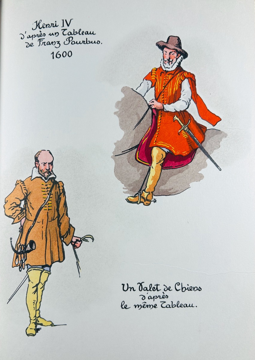 HALLO (Charles-J.) - De la cape à la botte. Historique des tenues française de vénerie. 1951.-photo-4