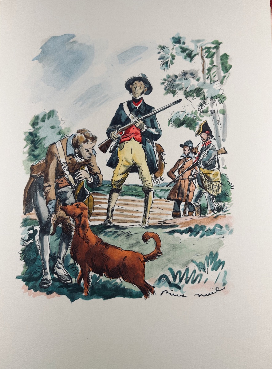 Houdetot (adolphe d') - *the Rustic Hunter*. La Toison d'Or, 1955, Illustrated By Pierre Maël.-photo-1