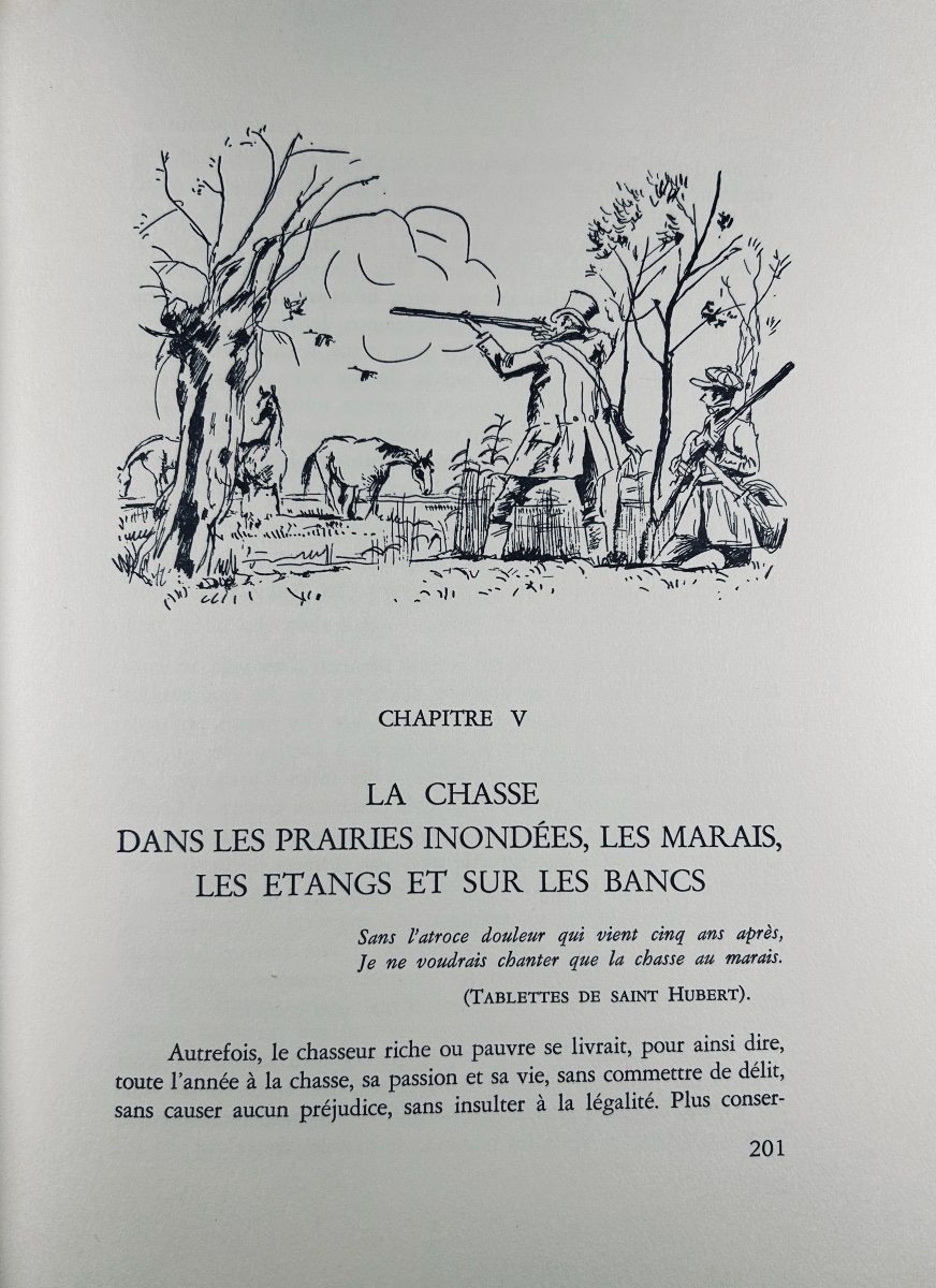 Houdetot (adolphe d') - *the Rustic Hunter*. La Toison d'Or, 1955, Illustrated By Pierre Maël.-photo-4