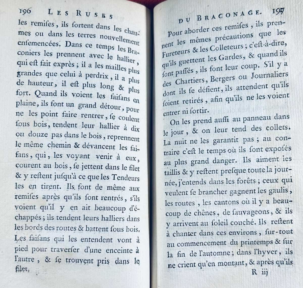 Labruyerre - The Tricks Of Poaching, Exposed. Published By Lottin, 1771, In A Period Binding.-photo-4