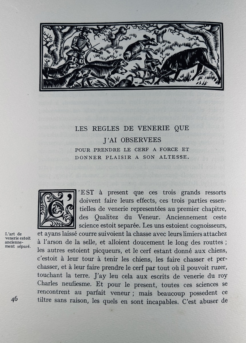 Ligniville - Hunting Parties And Drives. Thiébaud, 1947, 4 Volumes, In-4 Format, Paperback In Slipcases.-photo-4