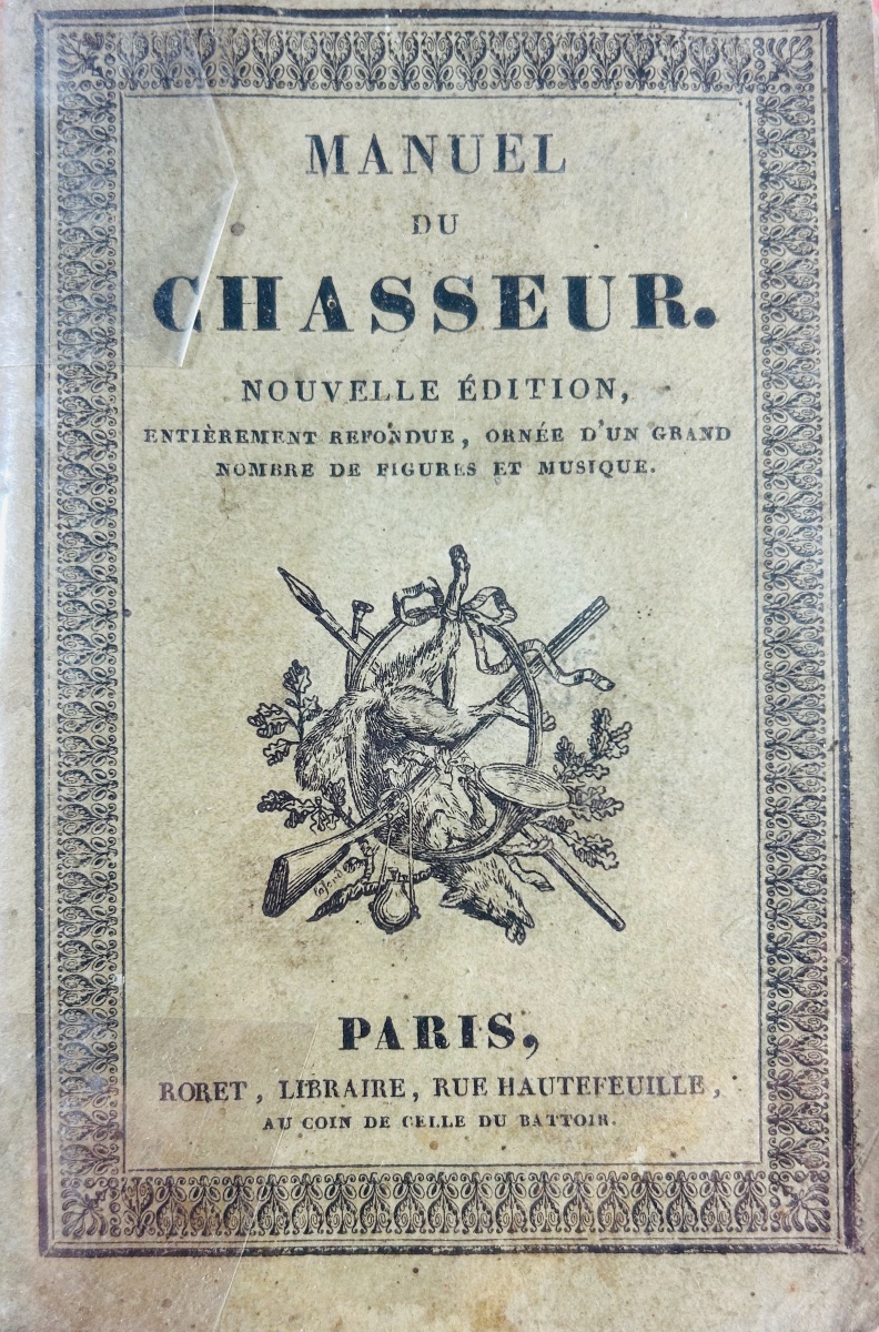 Manuel du chasseur et des gardes-chasses. Suivi d'un Traité sur la pêche. Roret, 1825. Broché.-photo-2