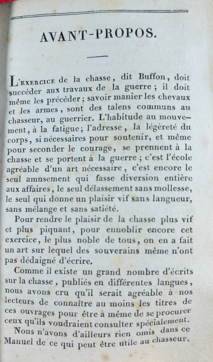 MERSAN - Manuel du chasseur, contenant un traité sur toute espèce de chasses. Roret, 1828.-photo-1