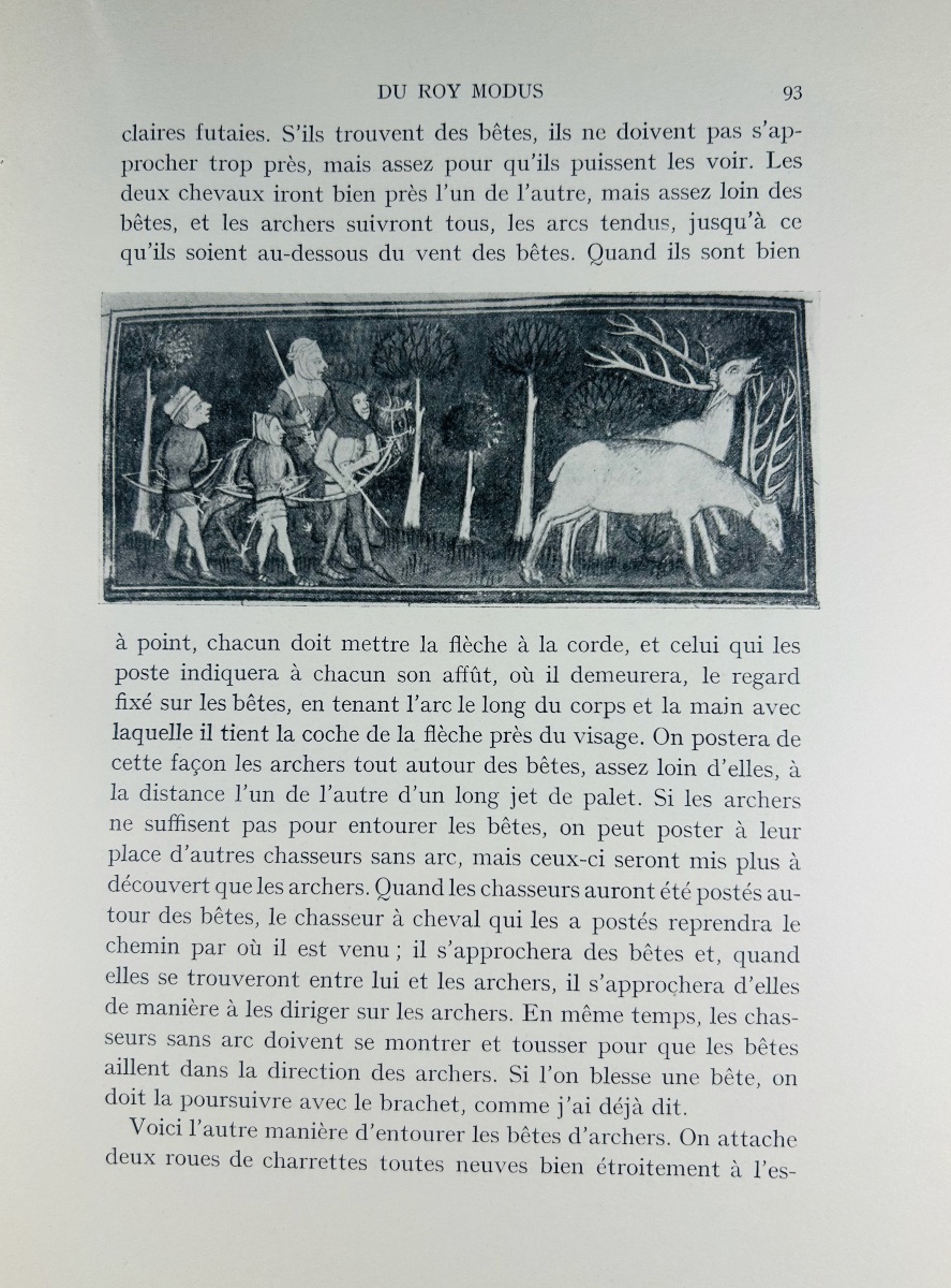 Tilander (gunnar) - King Modus's Hunting Book. émile Nourry, Librairie Cynégétique, 1931.-photo-3