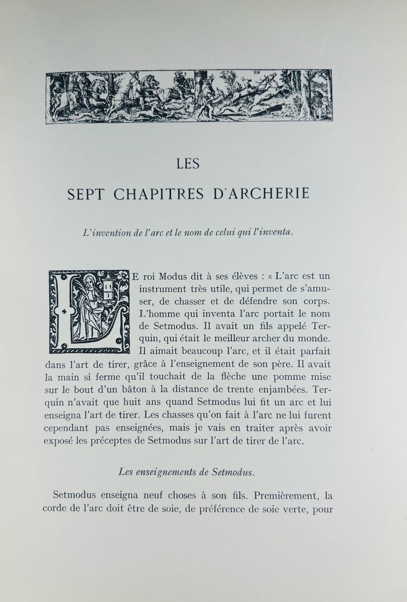 Tilander (gunnar) - King Modus's Hunting Book. émile Nourry, Librairie Cynégétique, 1931.-photo-1