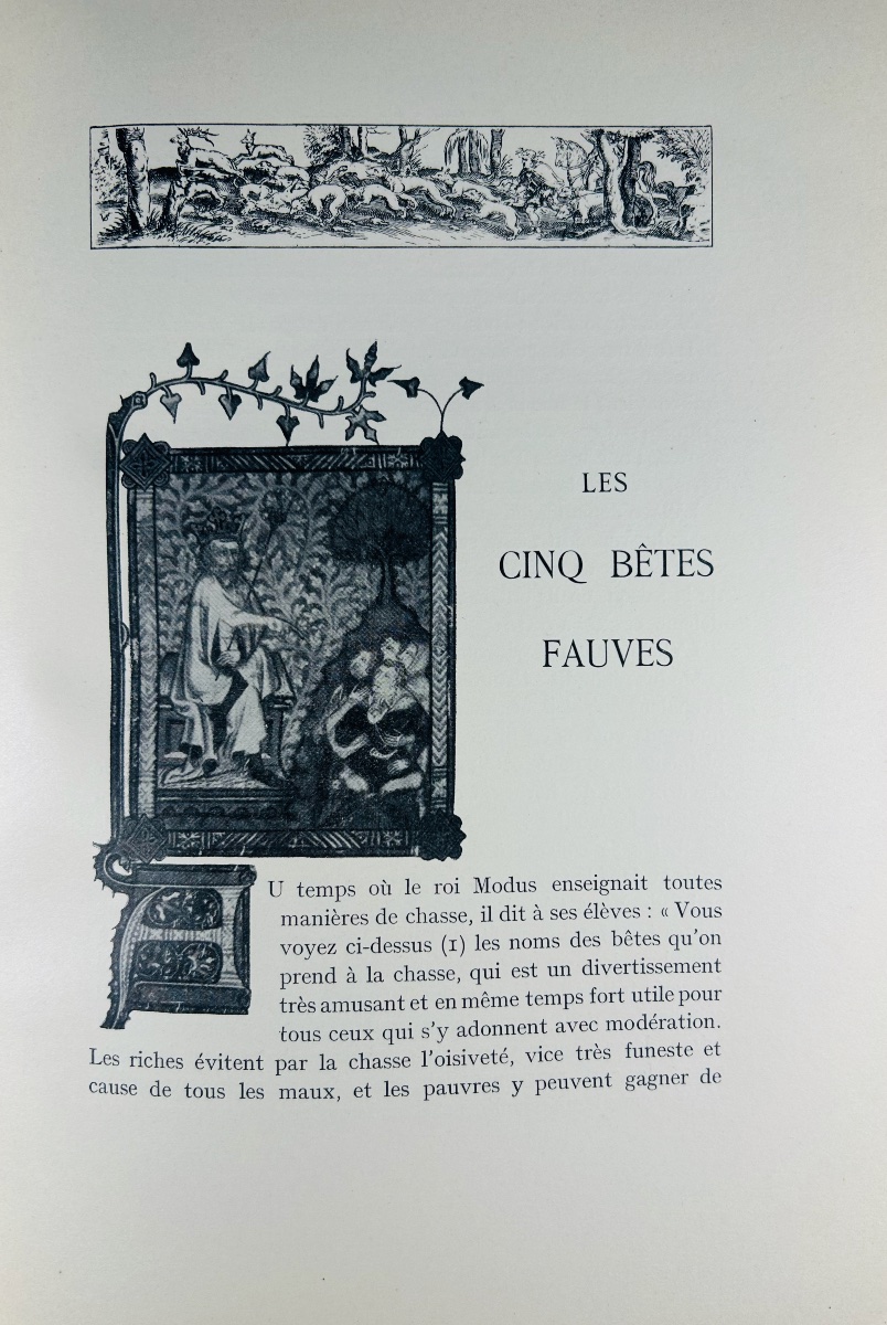 Tilander (gunnar) - King Modus's Hunting Book. émile Nourry, Librairie Cynégétique, 1931.-photo-3
