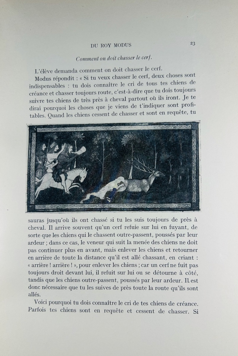 Tilander (gunnar) - King Modus's Hunting Book. émile Nourry, Librairie Cynégétique, 1931.-photo-8