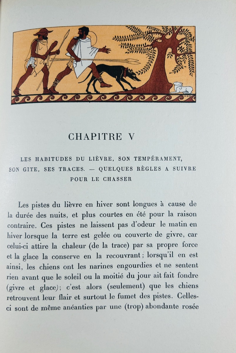 Xenophon - On Cynégetics, Or The Art Of Hunting. Roger Et Cie, 1911, Illustrations By Gillot.-photo-6