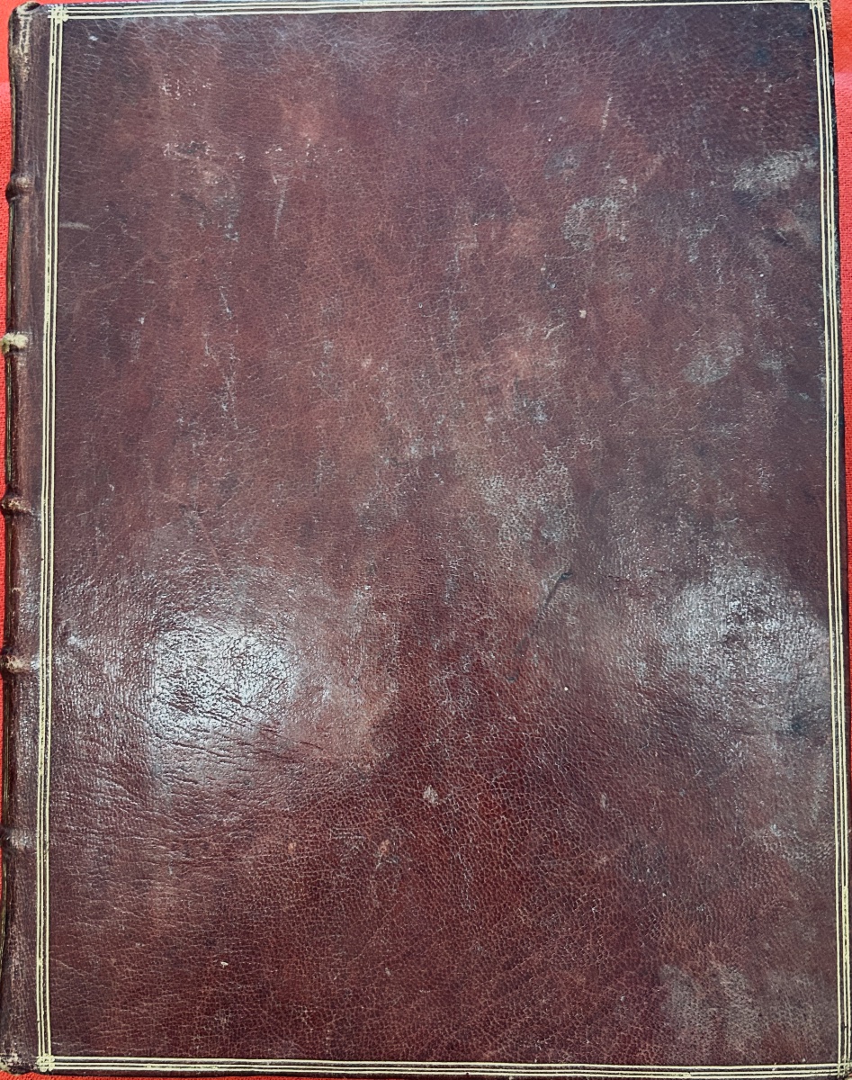 BERRUYER - Histoire du peuple de dieu. Neaulme, & Compagnie, 1755, reliure en maroquin rouge.-photo-4