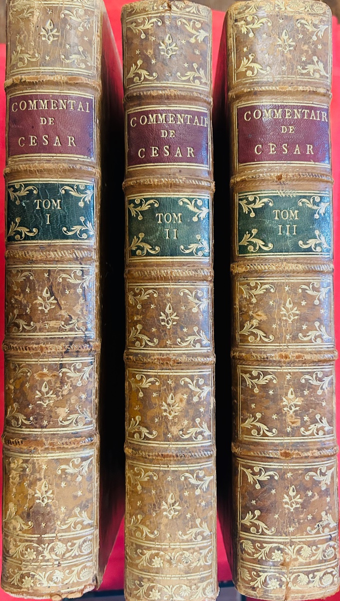 Turpin De Crissé (lancelot) — Commentary By César. Montargis, 1785, 3 Volumes, 40 Engravings.-photo-8