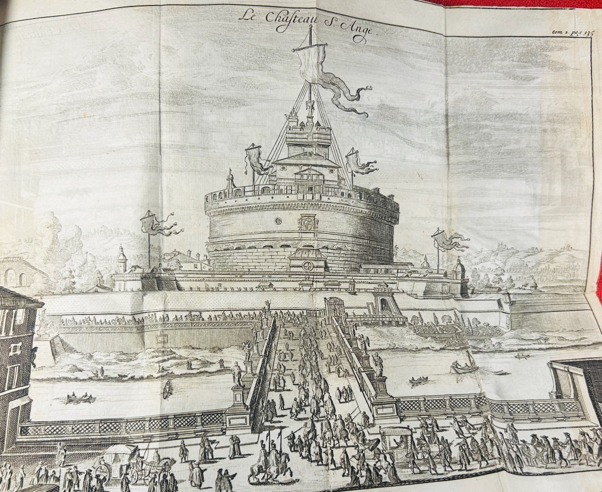 Misson (françois-maximilien) - A New Journey Through Italy. Published By Van Bulderen, 1702, 72 Plates.-photo-6