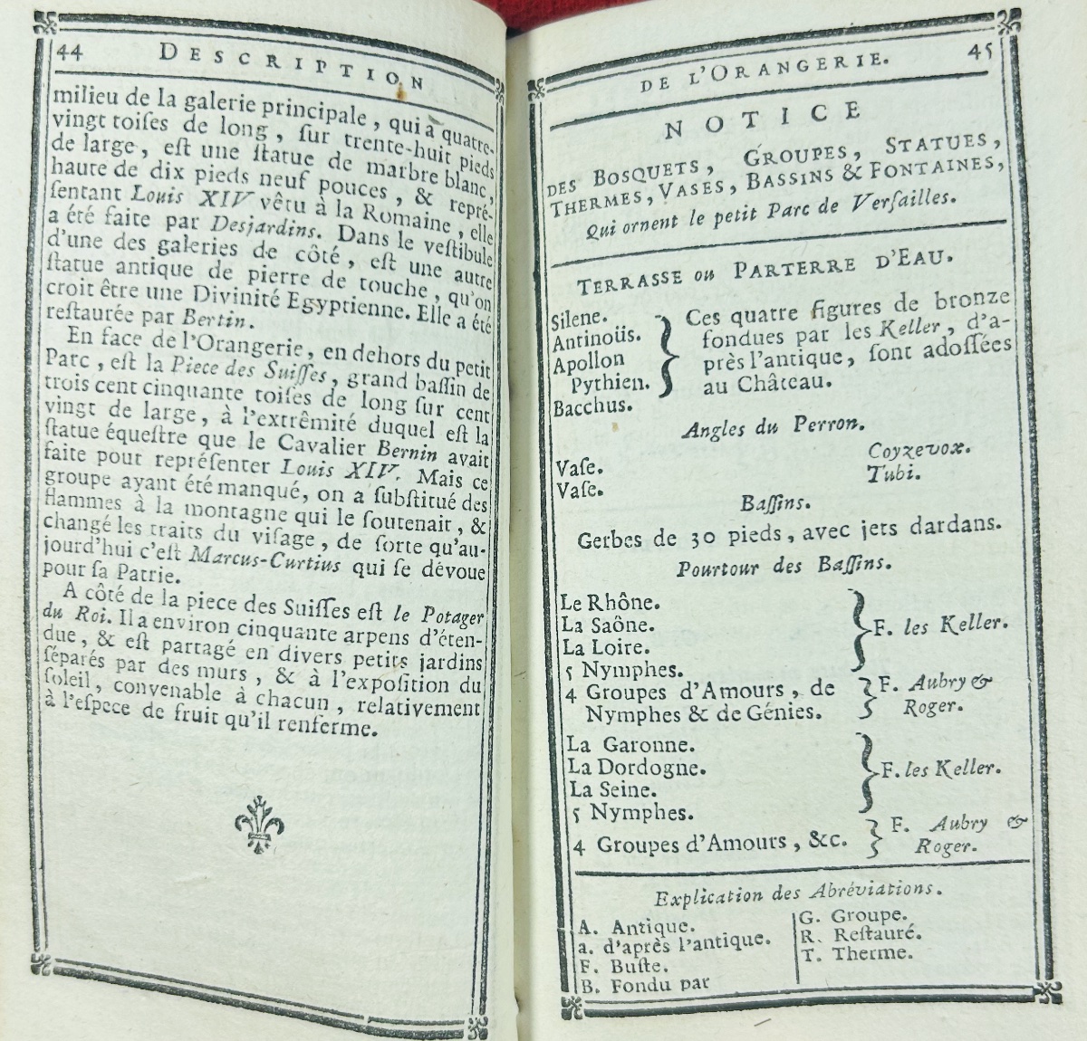 [versailles] - Almanac Of Versailles. Published By Blaizot, 1785. Bound In Full Green Morocco Leather.-photo-3
