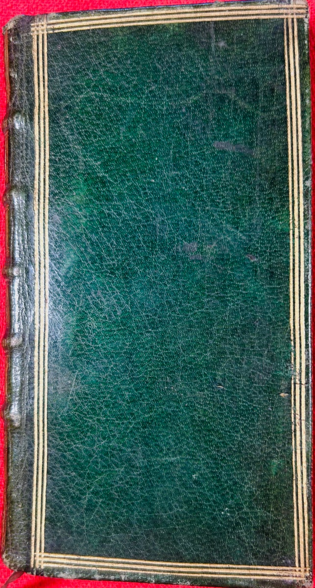 [versailles] - Almanac Of Versailles. Published By Blaizot, 1785. Bound In Full Green Morocco Leather.-photo-4