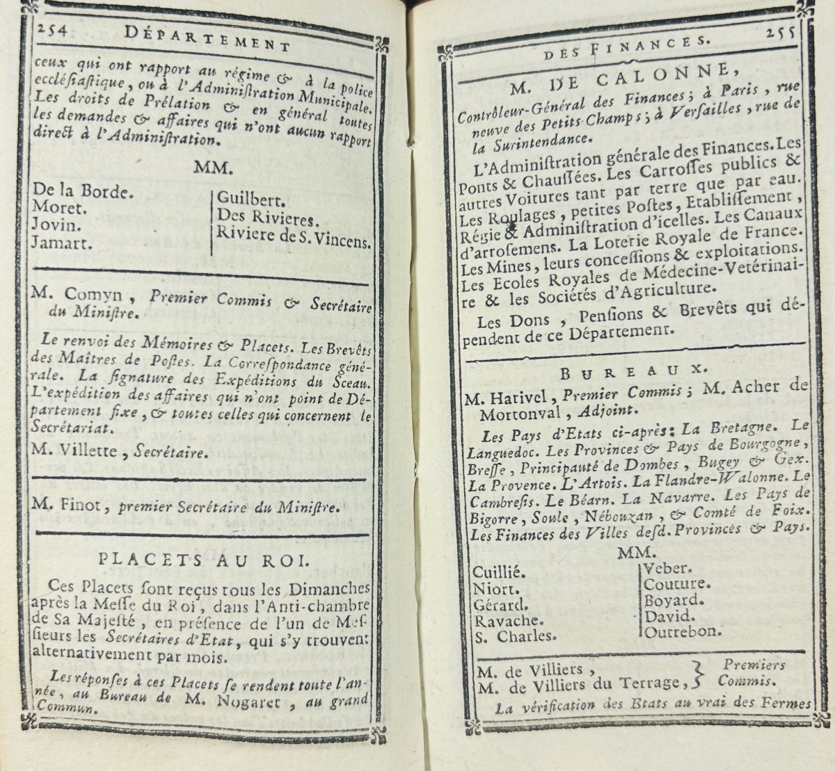 [versailles] - Almanac Of Versailles. Published By Blaizot, 1785. Bound In Full Green Morocco Leather.-photo-7