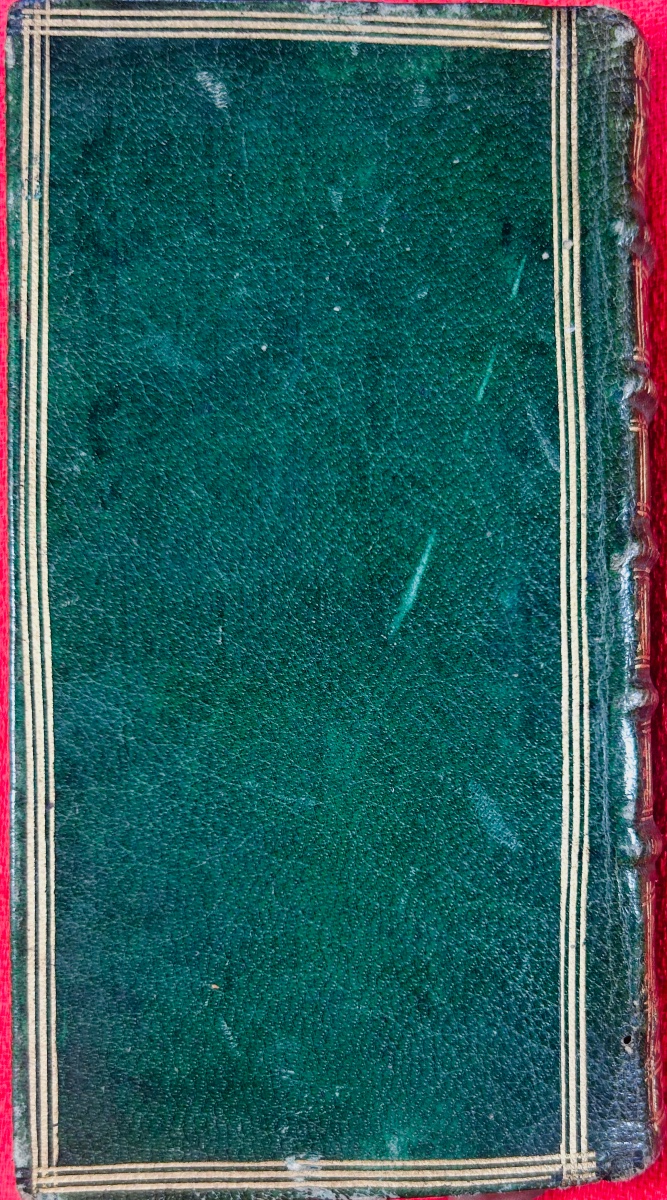 [versailles] - Almanac Of Versailles. Published By Blaizot, 1785. Bound In Full Green Morocco Leather.-photo-8