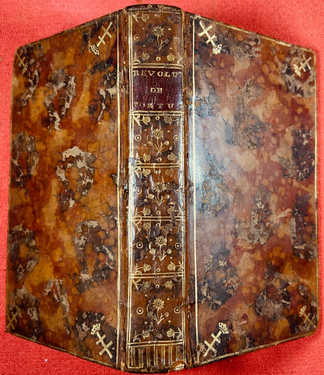 VERTOT (René Aubert de) - Révolutions de Portugal. Nyon, Didot, Quillau et Brocas, 1750.-photo-4