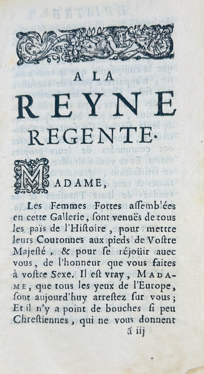 Le Moyne (father) - The Gallery Of Strong Women. Published By Michel Bobin And Nicolas Le Gras, 1667.-photo-6