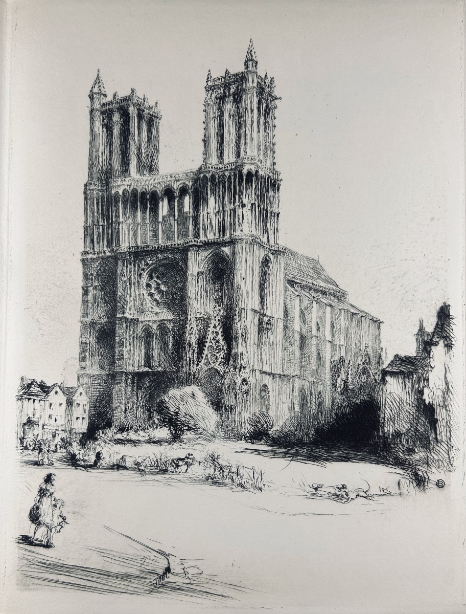 [bouchery] - Durand-lefebvre (marie) - Cathedrals: From Chartres To Beauvais. 1950.-photo-4