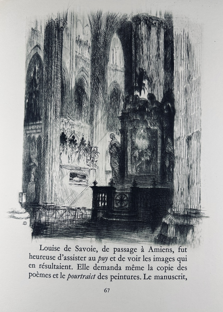 [bouchery] - Durand-lefebvre (marie) - Cathedrals: From Chartres To Beauvais. 1950.-photo-2