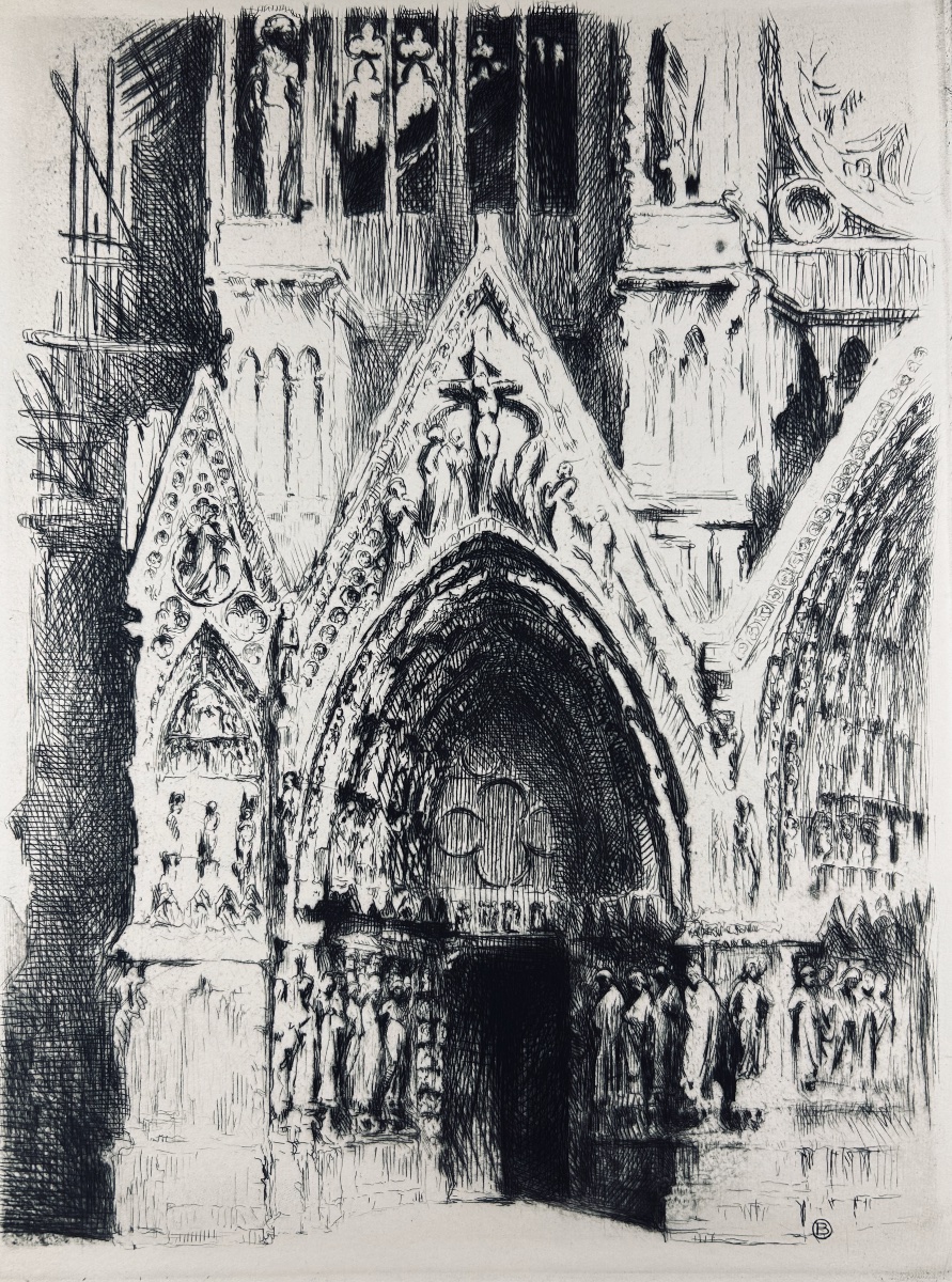 [bouchery] - Durand-lefebvre (marie) - Cathedrals: From Chartres To Beauvais. 1950.-photo-6