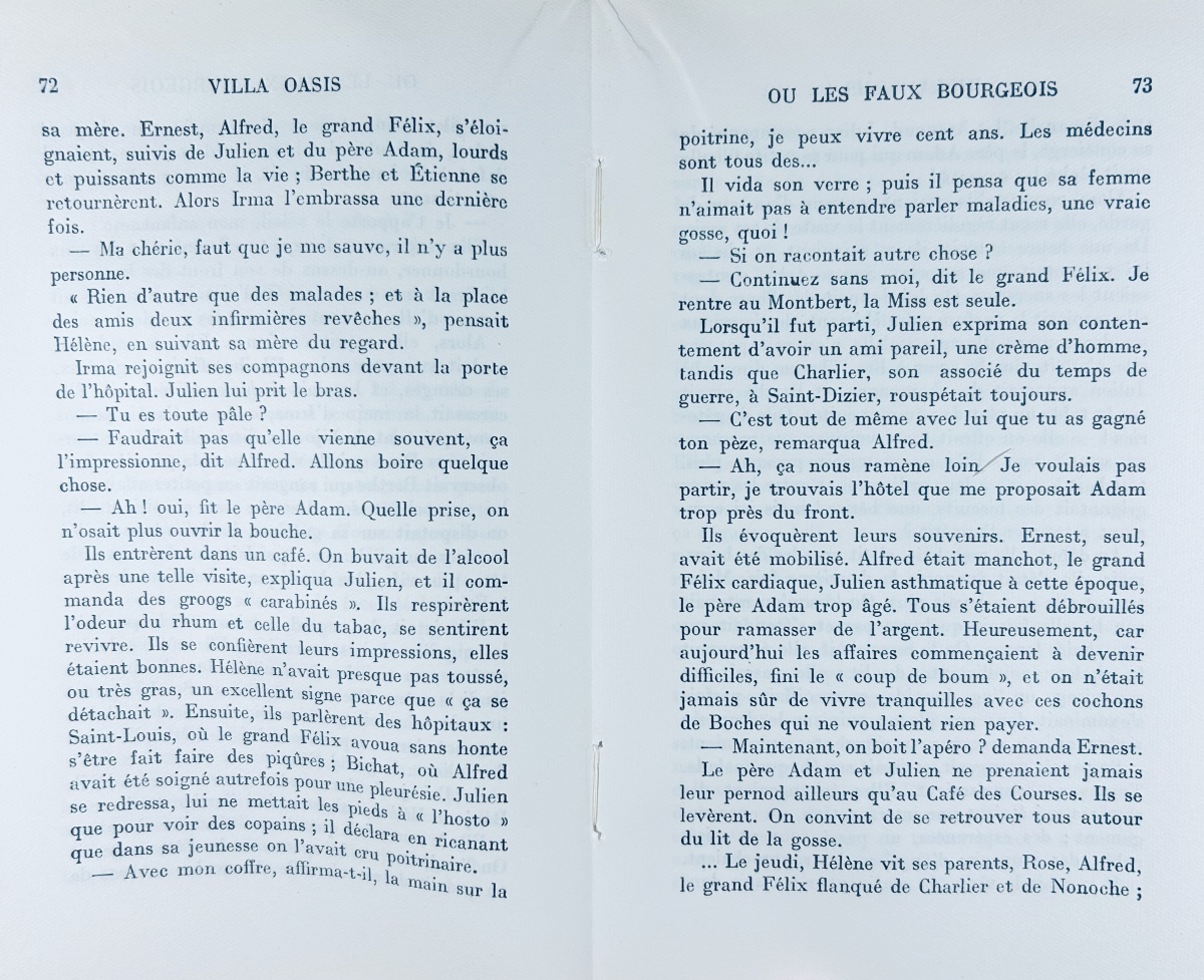Dabit (eugène) - *villa Oasis, Or The Pseudo-bourgeois*. Paris: Gallimard, 1932, First Edition.-photo-4