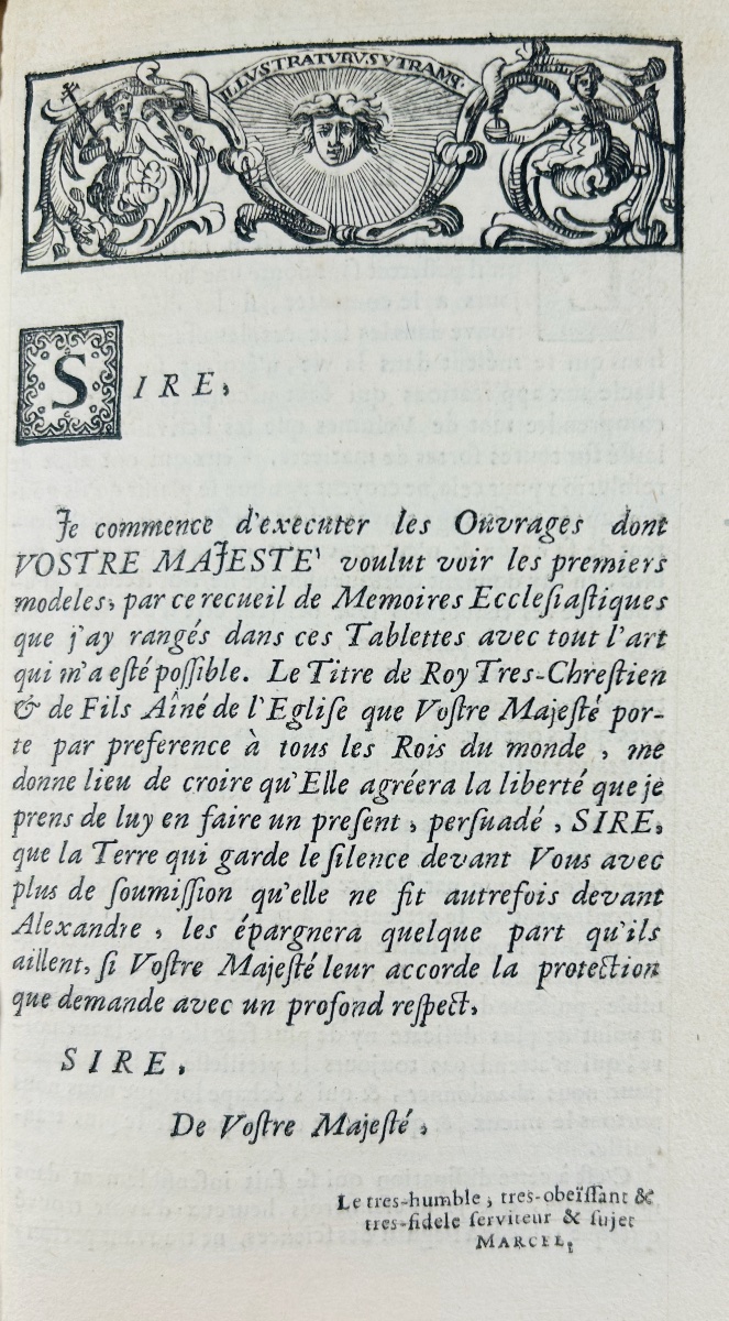 [marcel] - Tablets Of Ecclesiastical History, Divided Into Seventeen Centuries. Langlois, 1680.-photo-2
