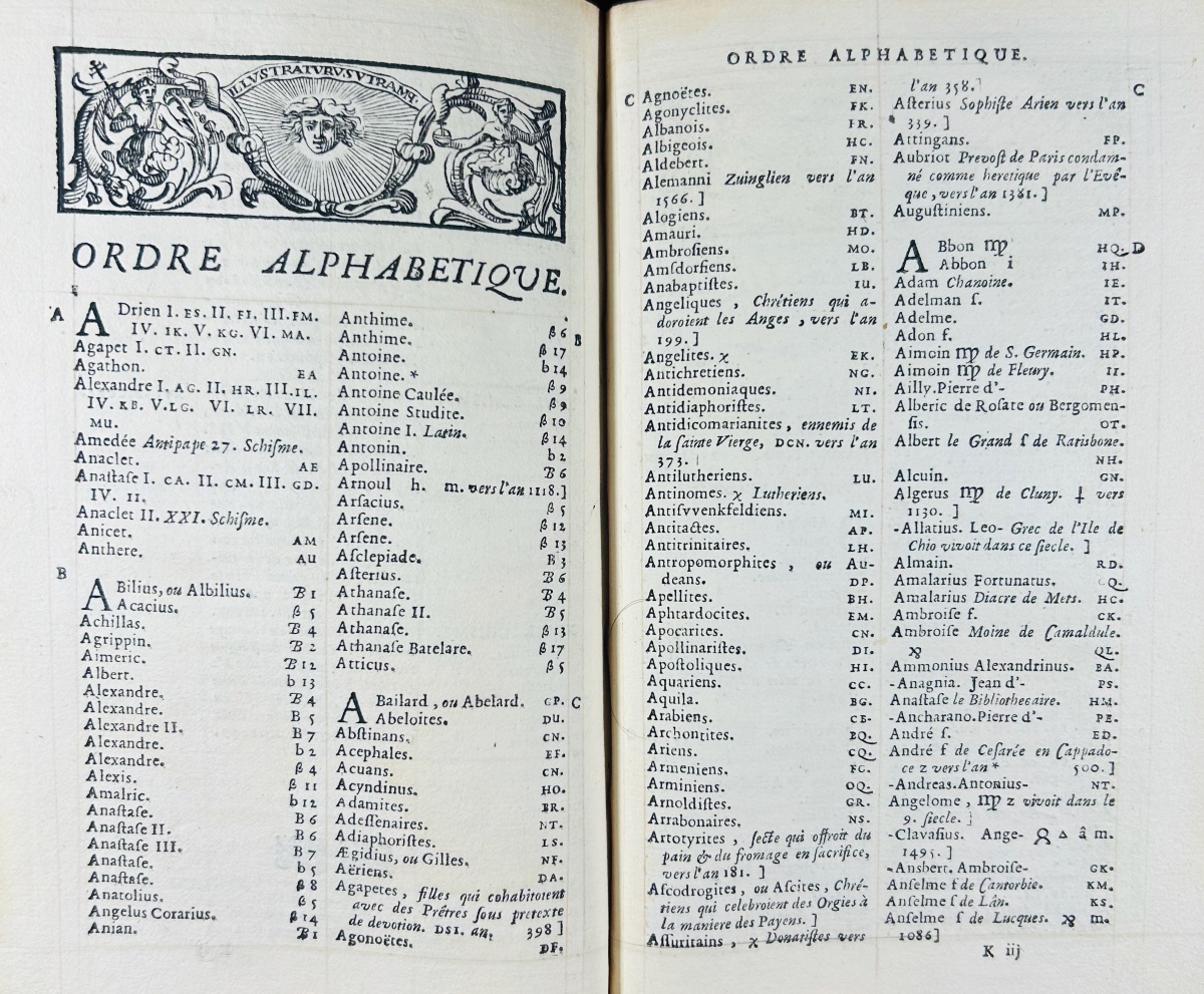 [marcel] - Tablets Of Ecclesiastical History, Divided Into Seventeen Centuries. Langlois, 1680.-photo-4